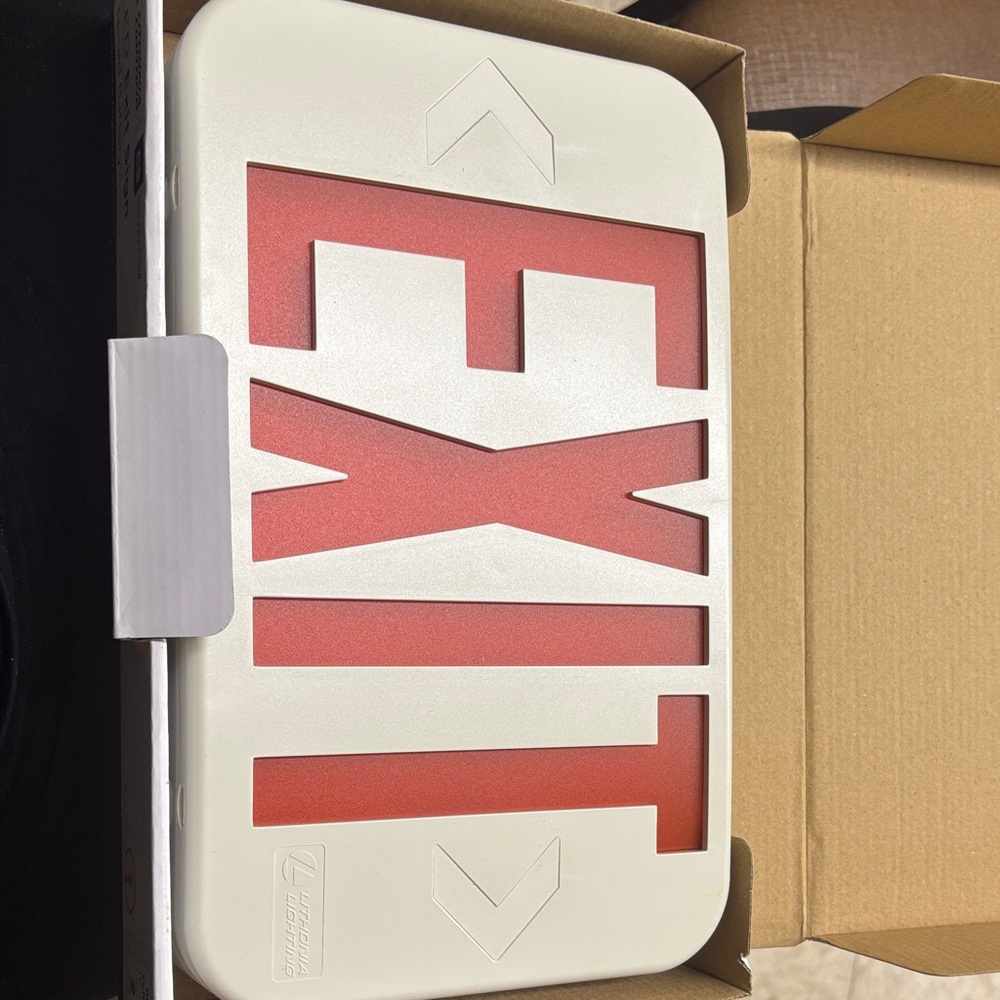 Lithonia Lighting LED Exit‎ Sign - Picture 2 of 5